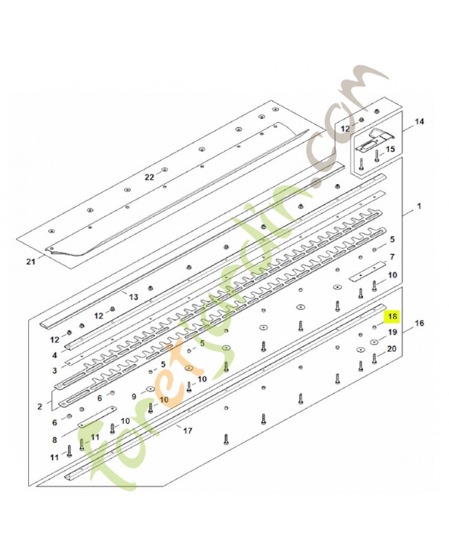 Douille 8 x 3,8 mm Stihl réf. 4237-641-4900
