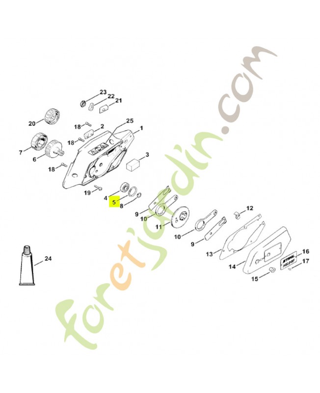 Anneau sécurité 32x1.2 Stihl réf. 9456-621-3600