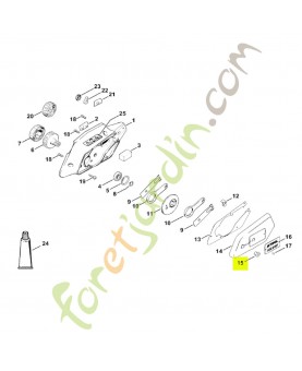 Vis de fermeture Stihl réf. 4226-641-6500