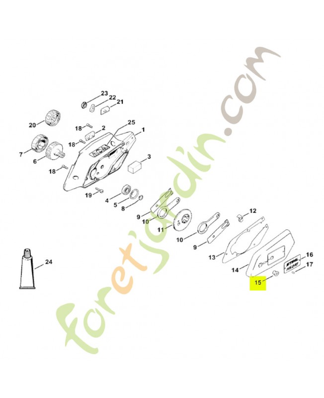Vis de fermeture Stihl réf. 4226-641-6500