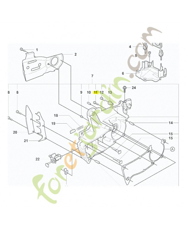 Vis Husqvarna ref. 503200870