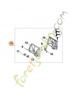 Filtre a air complet Stihl ref. 1119-120-1611