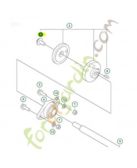 Vis Husqvarna ref. 543077344