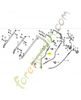 Cable comp. embrayage Honda réf. 54510VA9H51