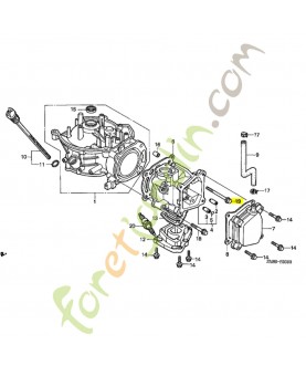 Boulon de bride, 8x90 Honda réf. 957010809000