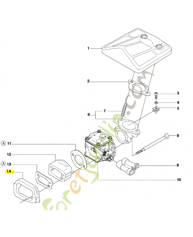 Joint Husqvarna ref. 503610301