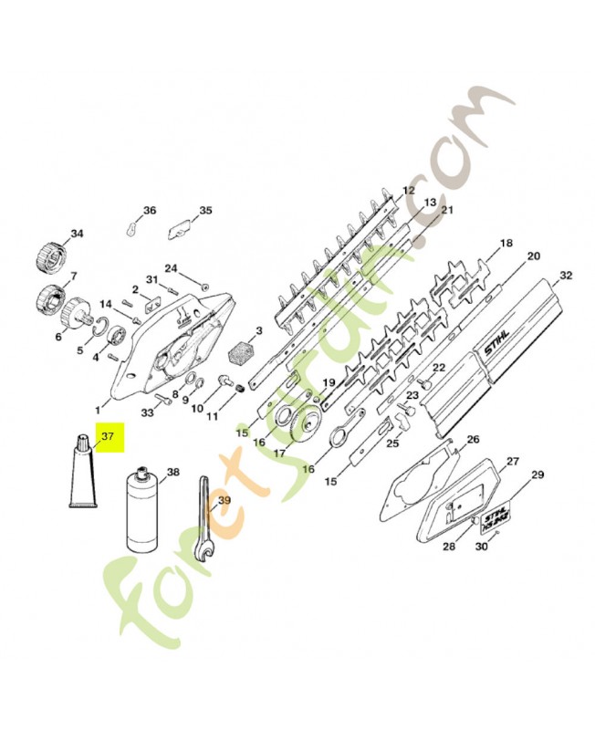Graisse universelle Stihl réf. 0781-120-1109