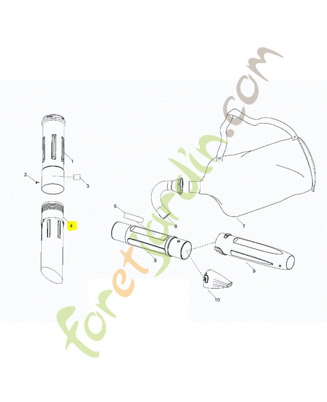 Tube Husqvarna ref. 545141001