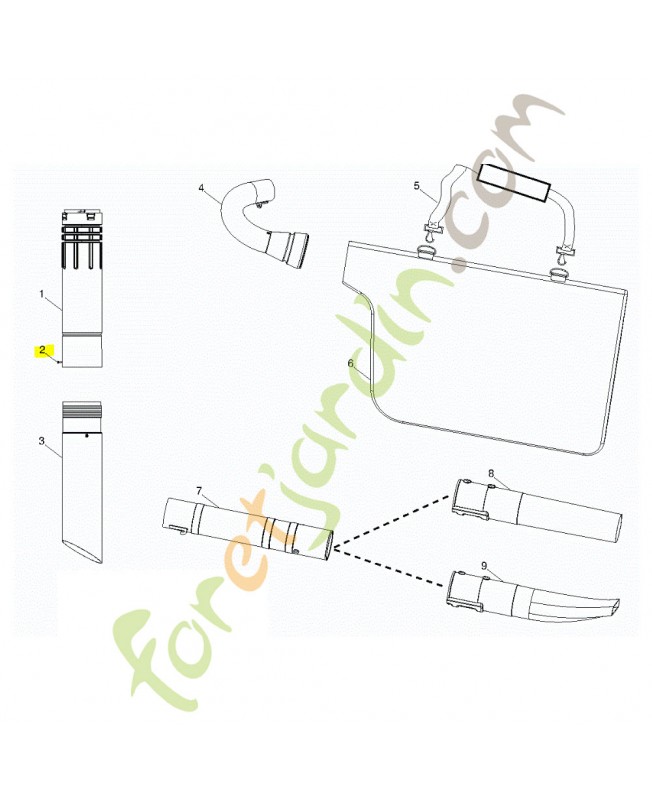 Vis Husqvarna ref. 545144101