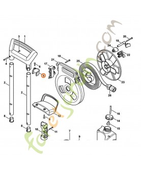 Support superieur Stihl ref. 4768-792-0201