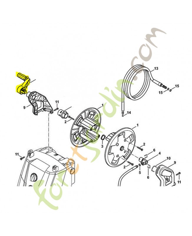Manivelle Stihl ref. 4768-790-7401