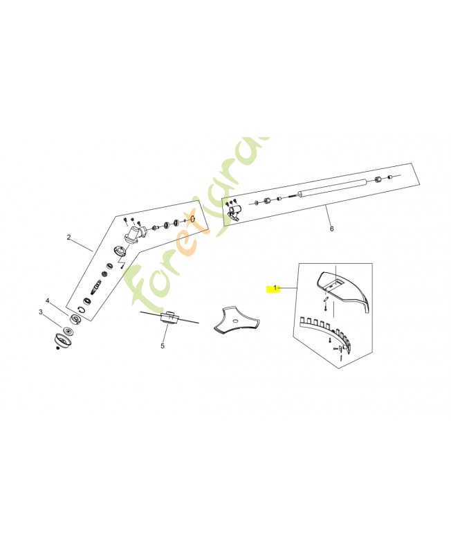 Kit carter husqvarna ref. 597594601