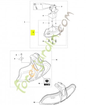 Protège lame Husqvarna réf . 574532602