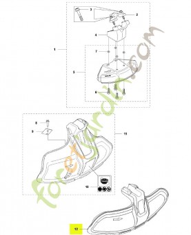 Protège lame Husqvarna réf . 590880001