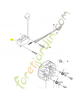 Module d'allumage fl52b réf. Husqvarna 546659501