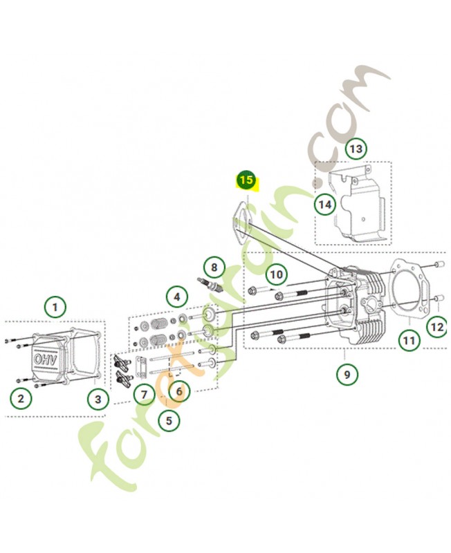 Joint Husqvarna ref. 599349045