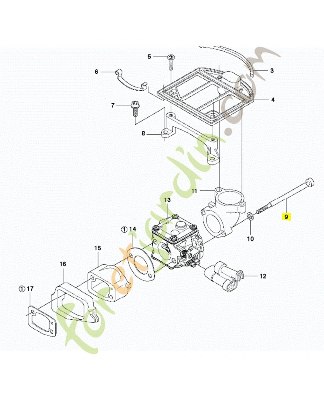 Vis Husqvarna ref. 503496901