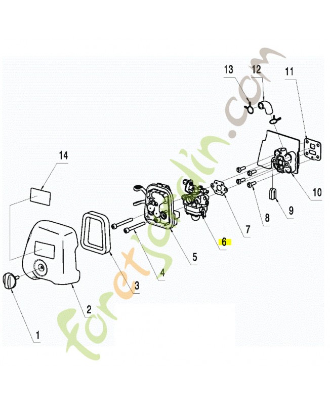 Carburateur Husqvarna ref. 584274101