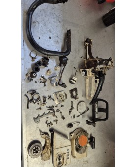 Lot de pièces d'occasion pour tronconneuse Stihl MS 260