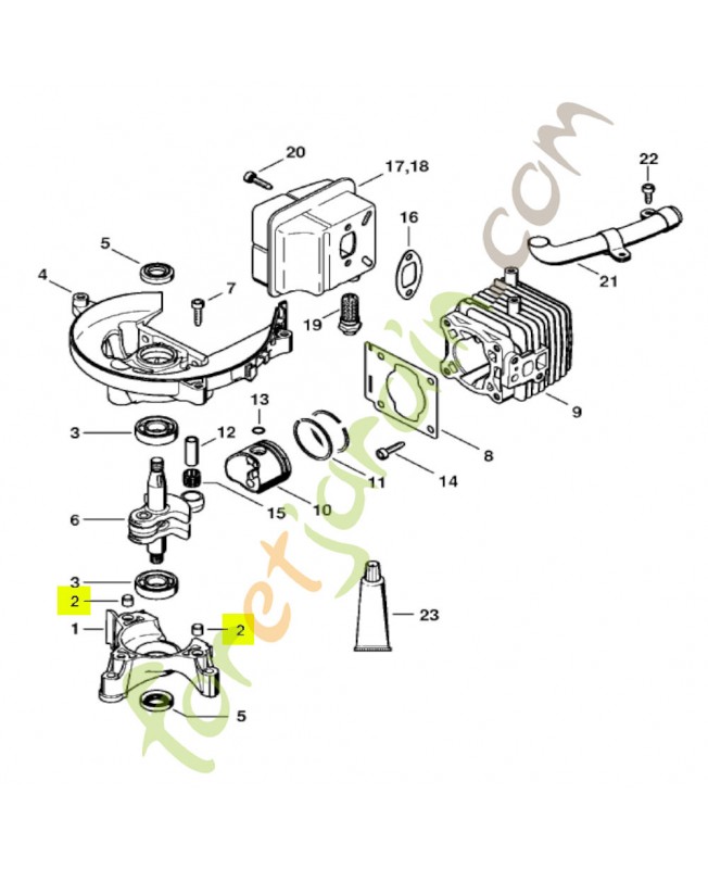 Douille stihl réf. 0000-988-8600