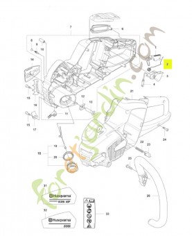 Ressort Husqvarna ref....
