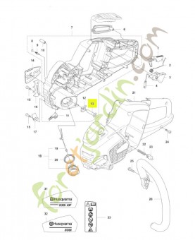 Boulon Husqvarna ref. 503875401