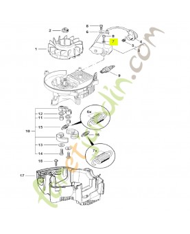 Rondelle 4,3 Stihl réf. 9291-021-0100