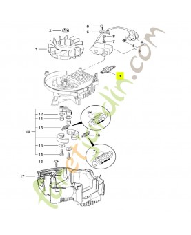 Bougie STIHL ZK H 10 Stihl réf. 0000-400-7027
