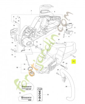 Vis Husqvarna ref. 503216674