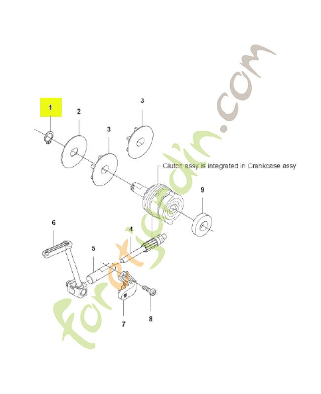 Circlips Husqvarna ref. 735311200