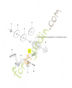 Piston de pompe Husqvarna ref. 540057901