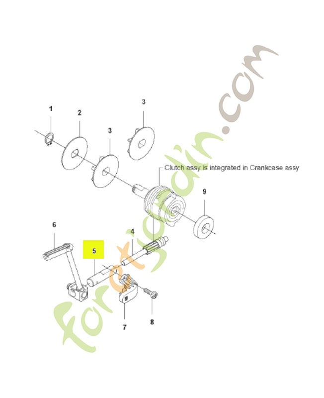 Cylindre Husqvarna ref. 537154801