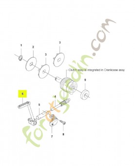 Tuyau d'huile Husqvarna ref. 577272501