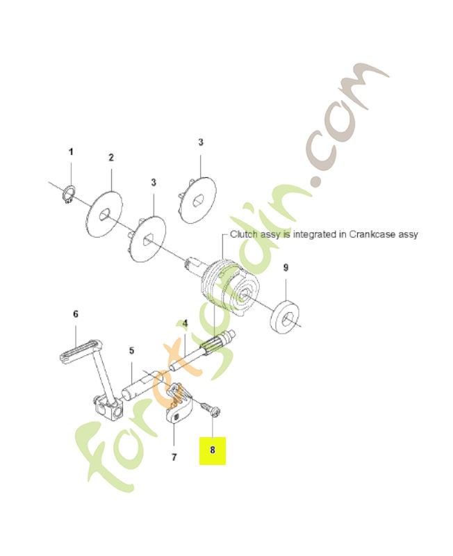 Vis Husqvarna réf : 525887401