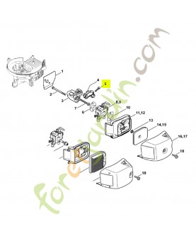 Vis is m4x20 Stihl réf. 9022-371-0710