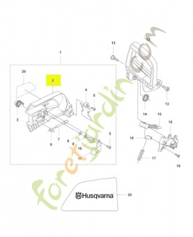 Carter d'embrayage Husqvarna ref. 576905701