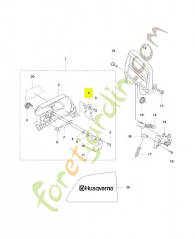 Protecteur Husqvarna ref. 577722101