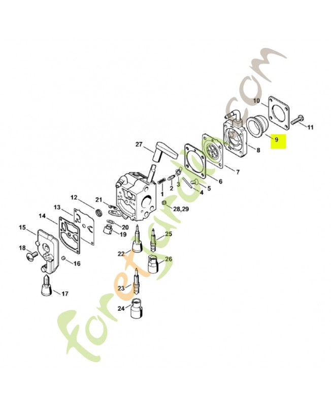 Cache Stihl réf. 4226-121-2700