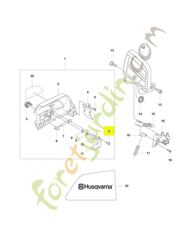 Vis Husqvarna ref. 503217072