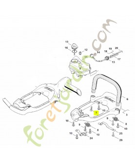 Vis parker is p6 x 19 Stihl ref. 9074-478-4425