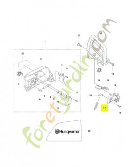 Ressort Husqvarna ref. 576904601