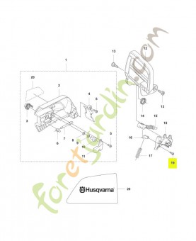 Vis Husqvarna réf : 525887401