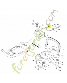 Crépine aspirante Stihl réf. 0000-350-3503