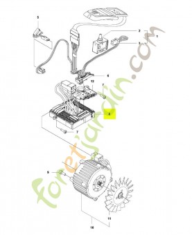 Unité de commande Husqvarna ref. 586265201