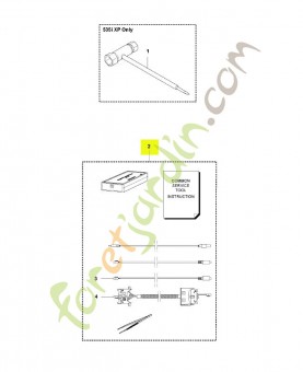 Kit d'outils de diagnostic Husqvarna réf : 583897101