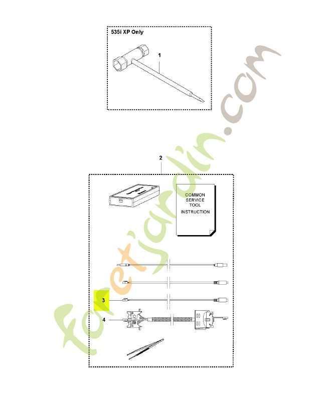 Cable Husqvarna ref. 576952201