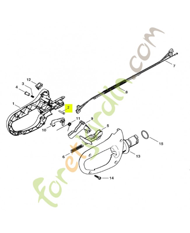 Boulon Stihl réf. 1113-182-8901