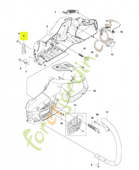 Griffe Husqvarna ref. 577286601