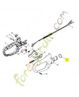 Joint torique 28,17x3,53 Stihl réf. 9645-945-7790