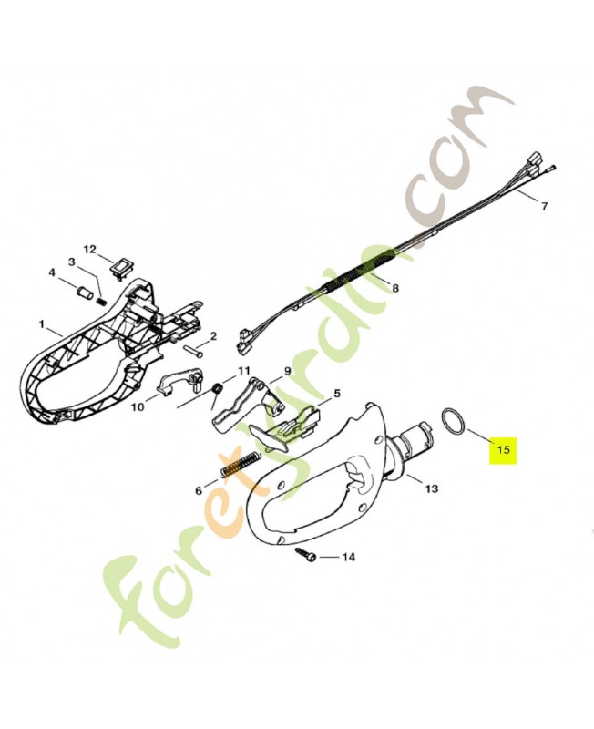 Joint torique 28,17x3,53 Stihl réf. 9645-945-7790